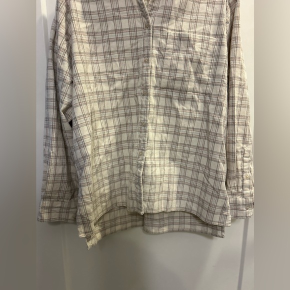 Madewell Corduroy Oversized Ex-Boyfriend Shirt in Lombard Plaid - Picture 5 of 13